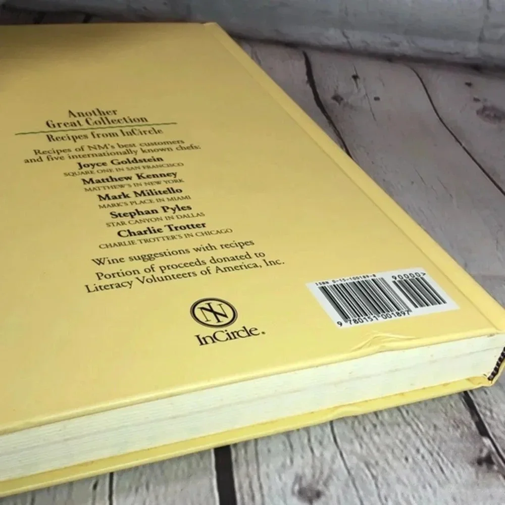 1995 Vintage NO JACKET REQUIRED cook book neiman marcus